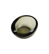 Item #19 Grey Glass Ashtray